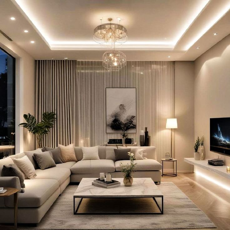 living room interior - interior by shaari